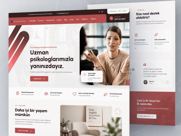 Psychologist Ready-Made Website